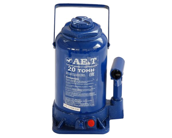 Домкрат бутылочный T20220 AE&T 20т 