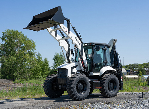 Экскаватор-погрузчик Mtech B100 (МАНИТЕШ)
