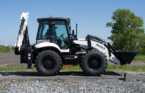 Экскаватор-погрузчик Mtech B100 (МАНИТЕШ)
