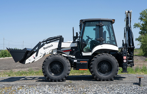 Экскаватор-погрузчик Mtech B100 (МАНИТЕШ)